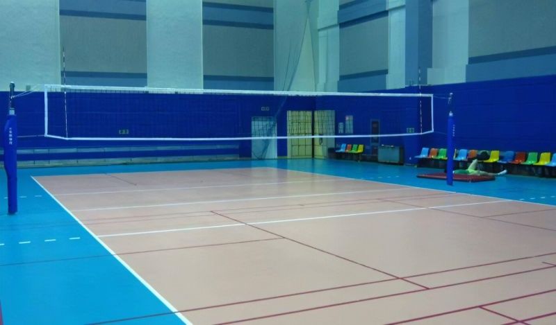 tapete para cancha de voleibol