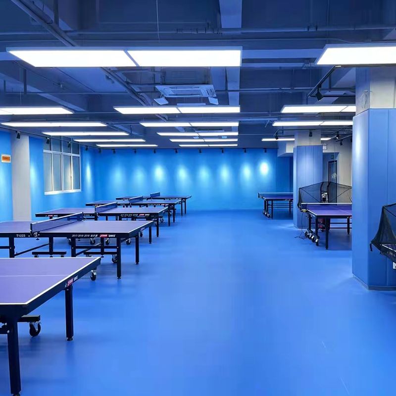 PVC flooring for table tennis hall