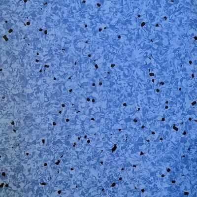 3mm homogeneous floor in laboratory blue