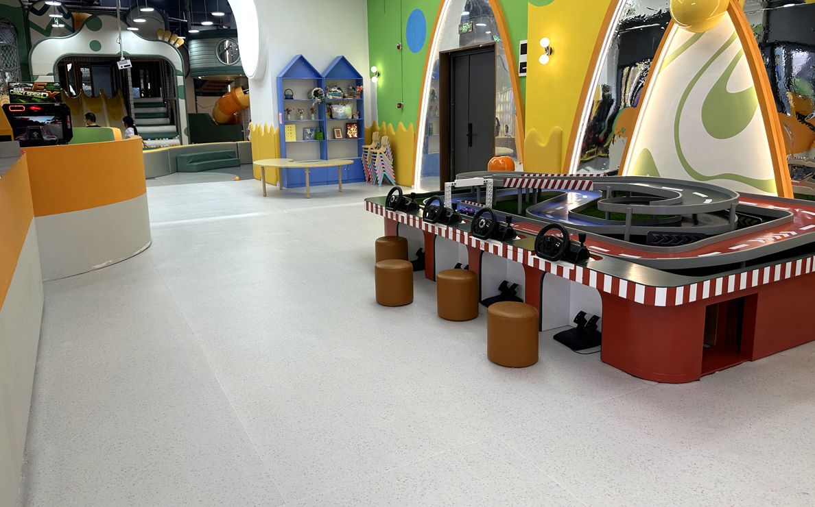 2200 metros cuadrados de suelo de vinilo Junio 2025 Zona de juegos de Huzhou
